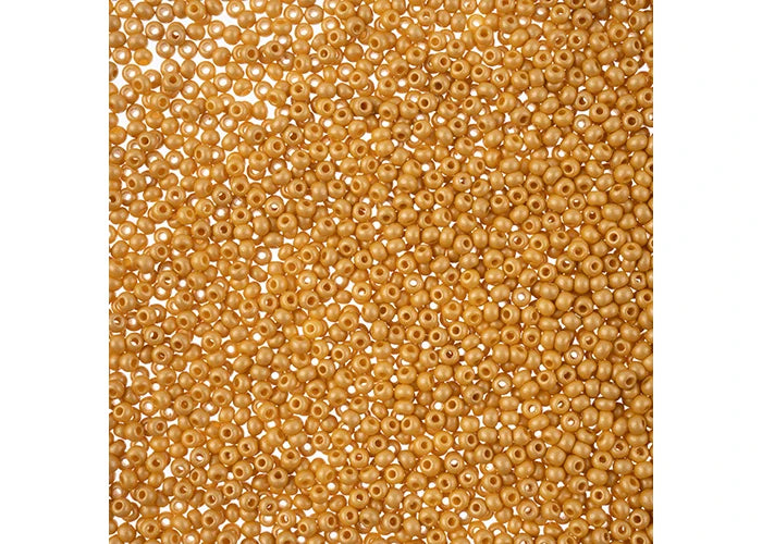 PERMALUX 11/0 Czech Seed Bead Yellow Brown - 20g