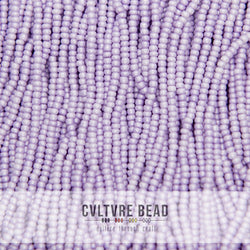 Czech Seed Bead 10/0 Lilac Op. Matte Pearl - 1 Hank