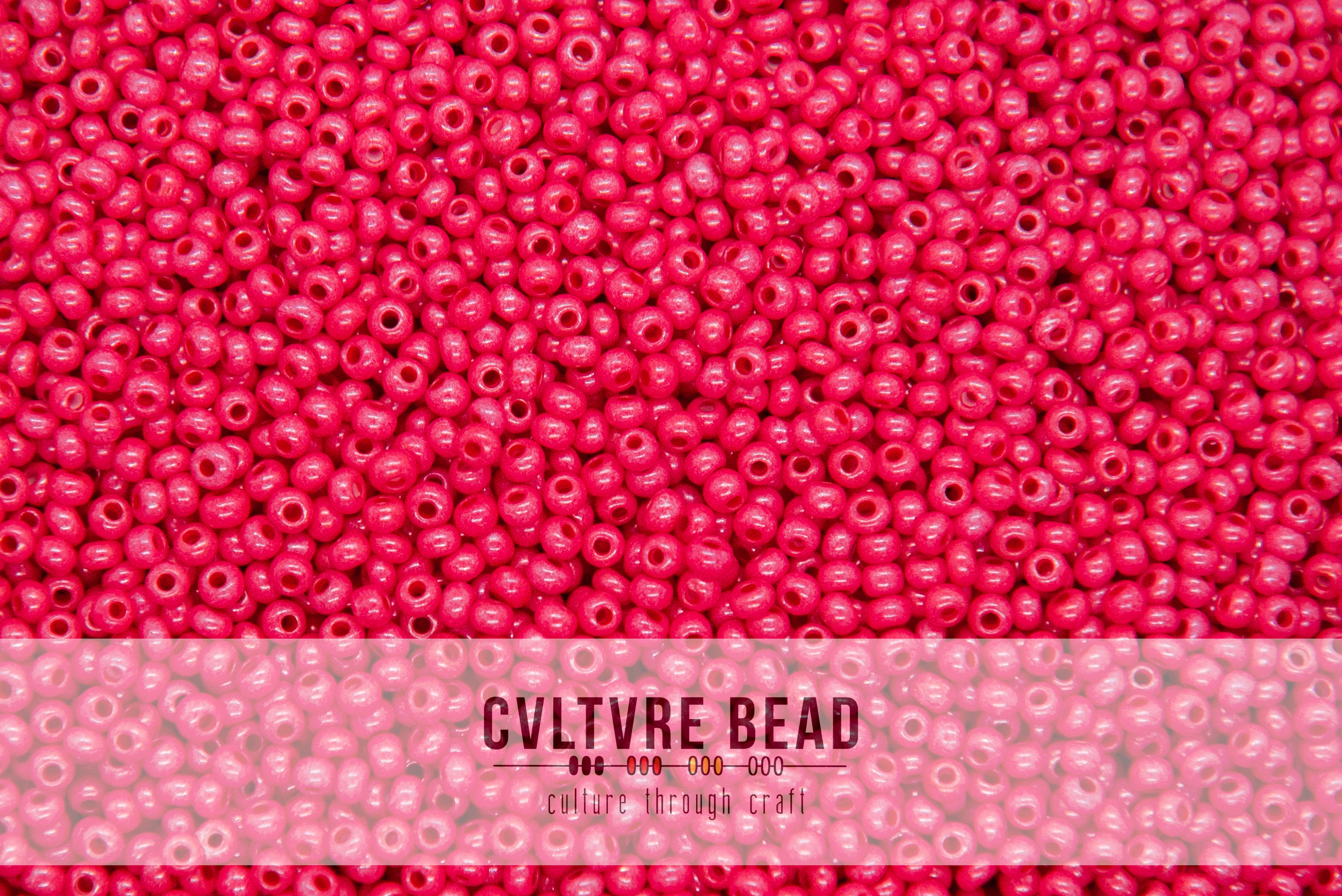 Czech Seedbead 11/0 Terra Intensive Red 20g
