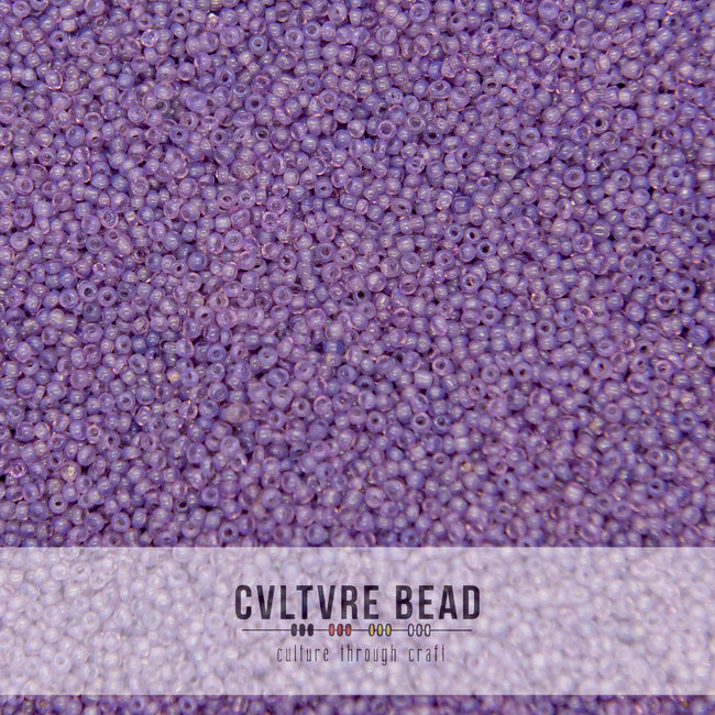 20g 12/0 Tiny Small Seed Beads, Vintage Czech Glass Beads Purple Iris,  Embroidery Bead, Rocaille, Wholesale, 4542, SB6-8 