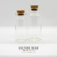 Glass Bottle with Cork - 6 Pack - 10ml/20ml