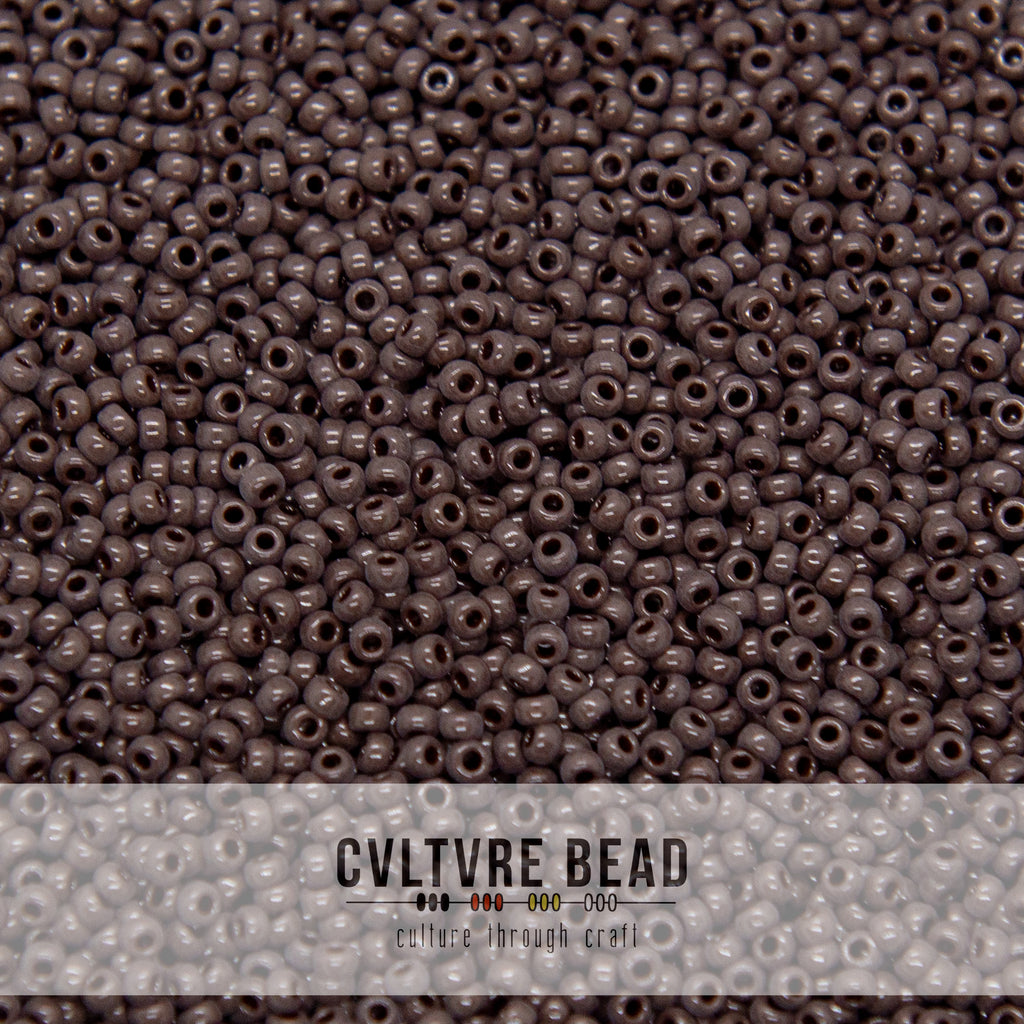Miyuki Seed Bead 11/0 Opaque Brown 20g
