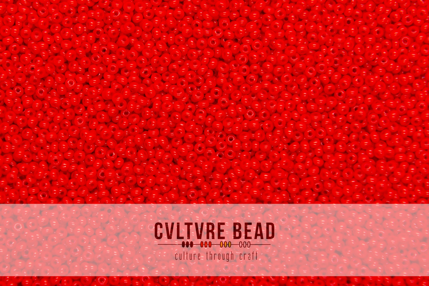 Czech Seed bead 11/0 Opaque Light Red 20g