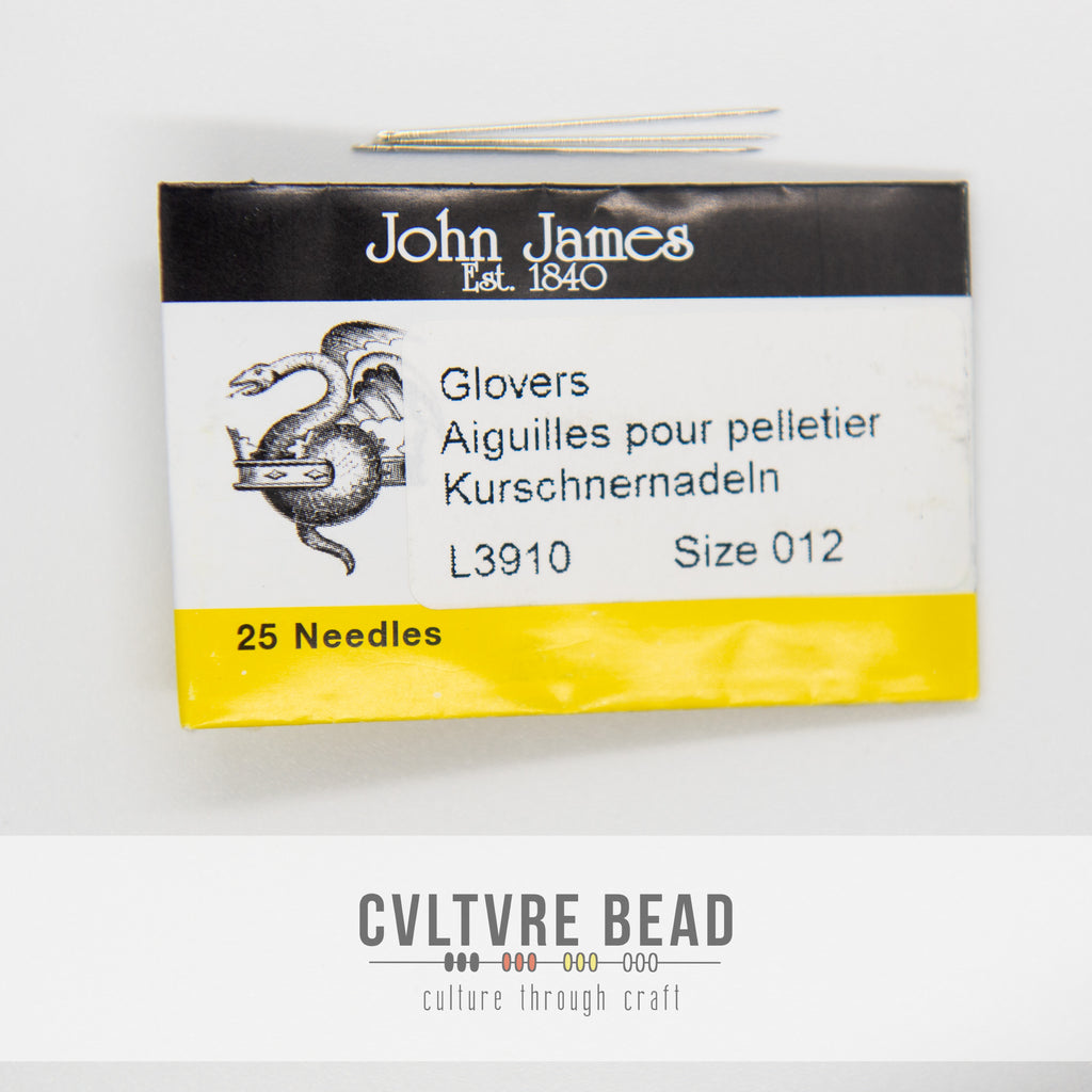 Glovers Needles #12 - John James - 25 pk