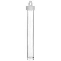 Vial - Slim Plastic w/White Alabaster Cap (22g)
